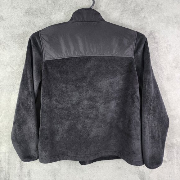 Womens Black Fila Sport Fleece Plush Jacket Full Zip Mock Neck Polyester XL - Picture 9 of 12